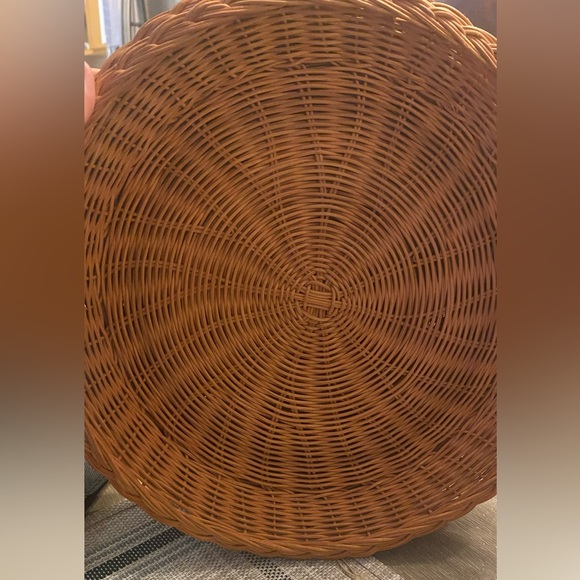 Pottery Barn Kitchen Pottery Barn Rattan Charges Poshmark